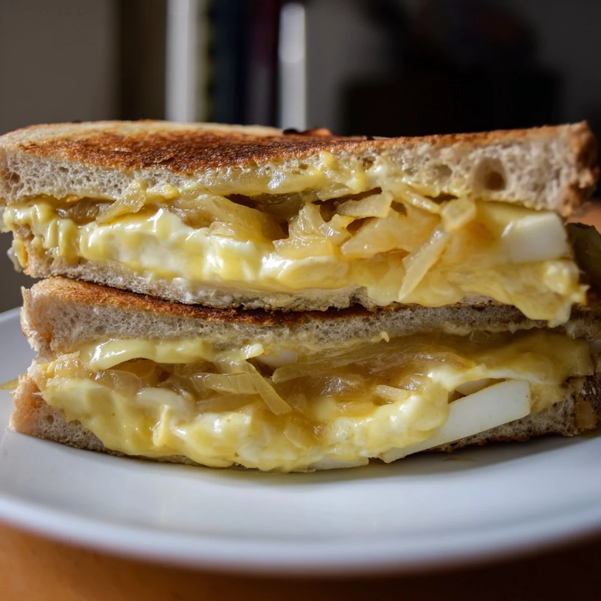 Caramelized Onion Apple Cheddar