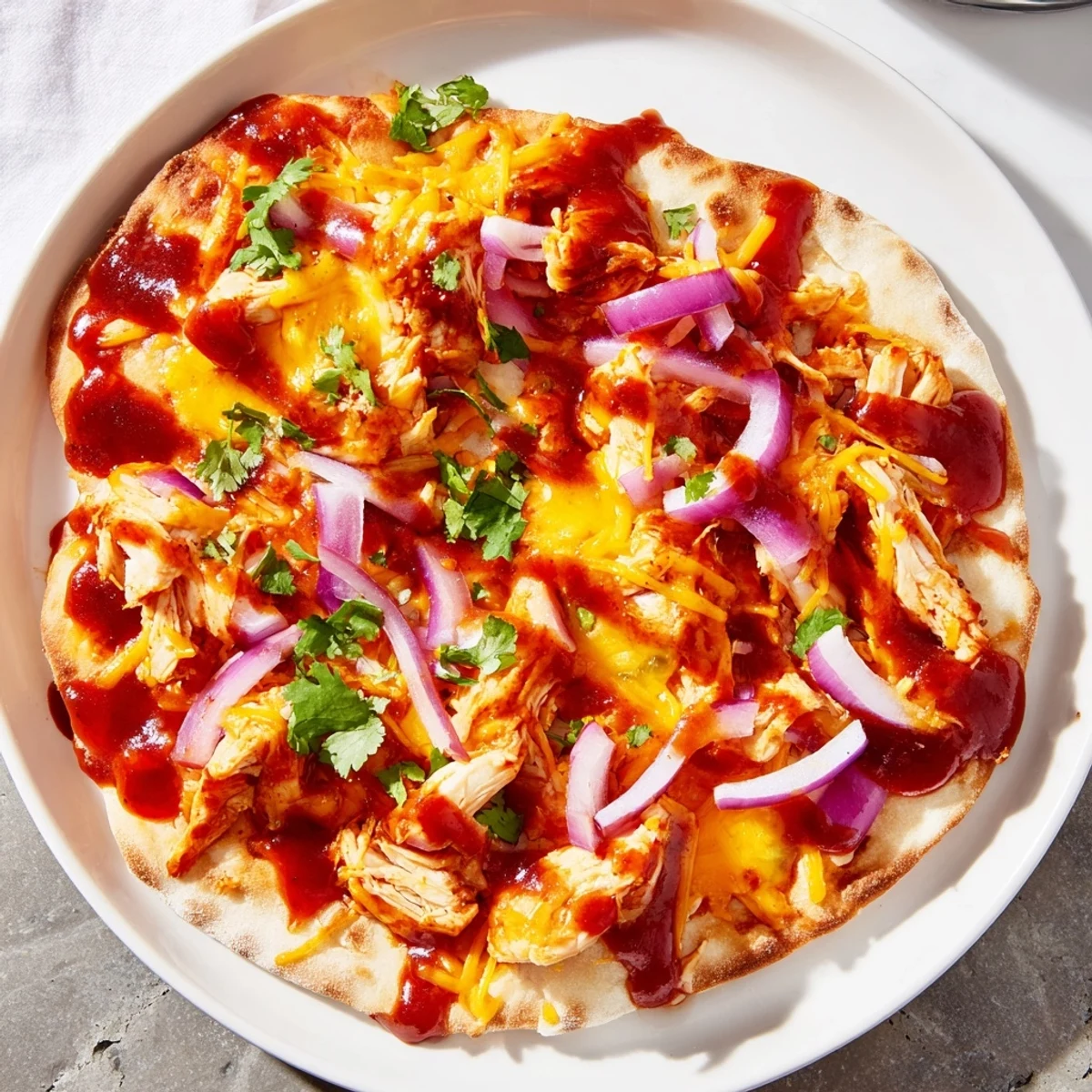 BBQ Chicken Flatbread
