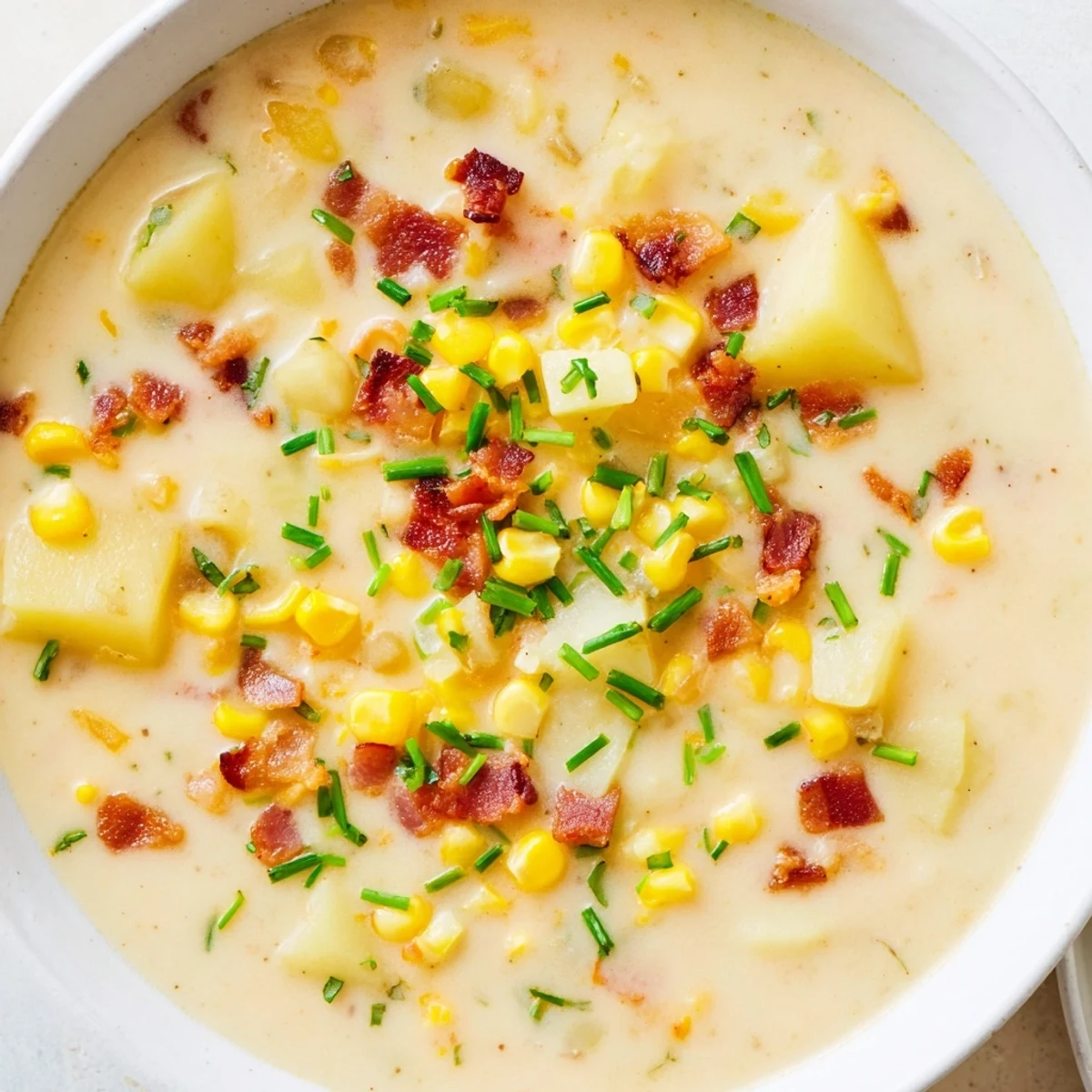 Rich Corn Chowder Soup
