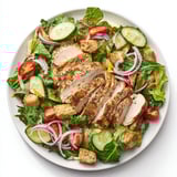 Quick Lemon Parmesan Chicken Salad