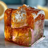 Bright dandelion jelly infused with lemon and honey, perfect for topping scones or yogurt parfaits.