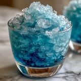 Blue Raspberry Lemonade Slushie