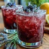 Blackberry Lavender Lemonade Fizz