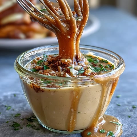 Creamy tahini dressing drizzled over fresh greens, featuring a zesty lemon-garlic flavor perfect for salads and grain bowls.  