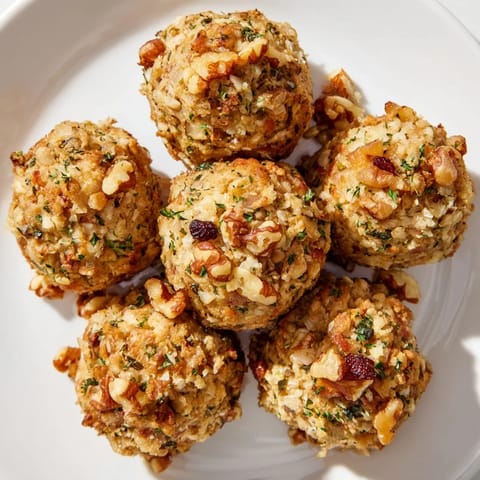 Quick Christmas Stuffing Balls