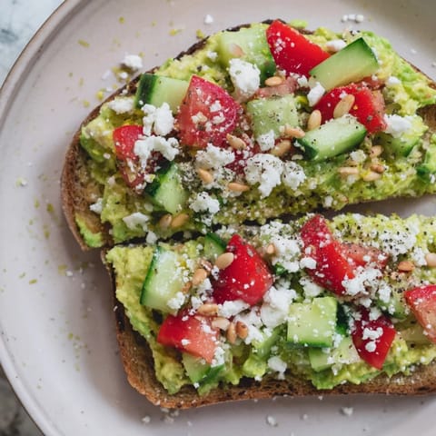 A colorful display of the Express Holiday Avocado Toast Bar, showcasing fresh ingredients and tempting combinations.