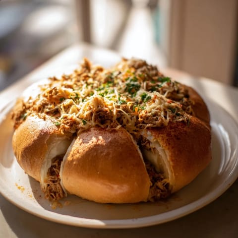 Cheesy Leftover Chicken Bake