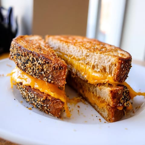 Everything Bagel Grilled Cheese #167