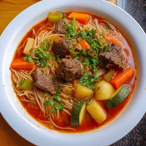 Algerian Chorba Lamb Spiced