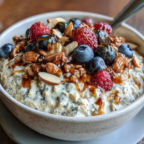 Overnight Oats with Berries