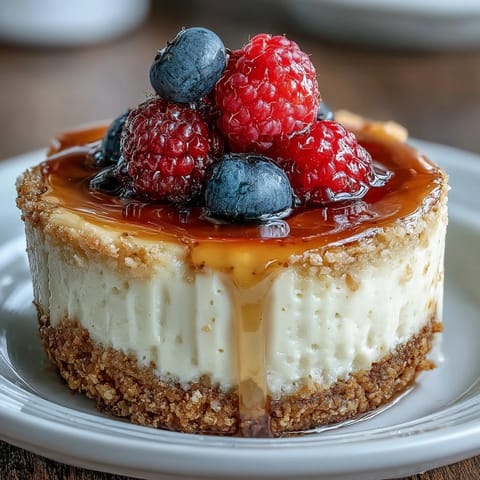 Wholesome cottage cheese cheesecake cups baked to perfection, offering a healthy dessert or protein-rich snack option.