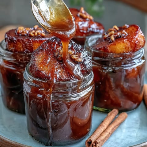 Soul Food Candied Yams with Brown Sugar Syrup in a glossy, golden syrup, perfect for Southern holiday feasts.