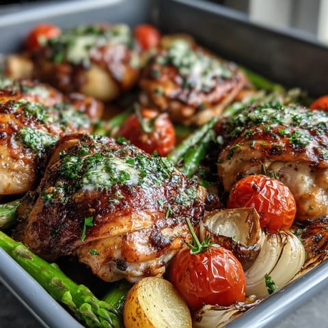 Healthy Easy Sheet Pan Chicken