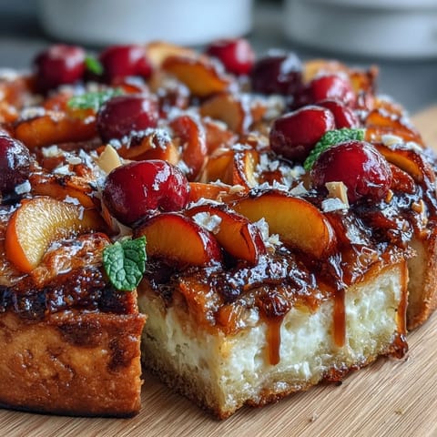 Rustic Summer Stone Fruit Galette with Frangipane, golden pastry filled with juicy peaches, plums, and cherries.