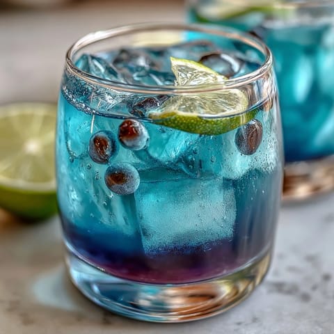 Butterfly Pea Flower Lemonade