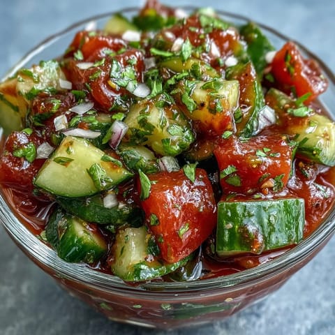 Tangy homemade Pickle de Gallo, a refreshing chunky dip perfect for taco night.