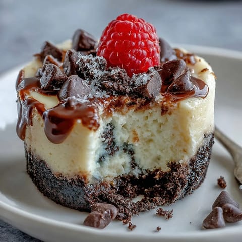 Mini cheesecake bites with Oreo crust, incredibly creamy and decadent treats.