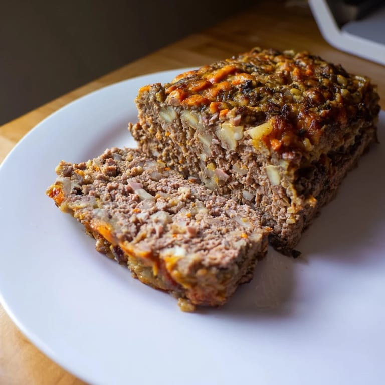 Delicious, four-ingredient Effortless Stove Top Stuffing Meatloaf: a juicy, flavorful main course for dinner.