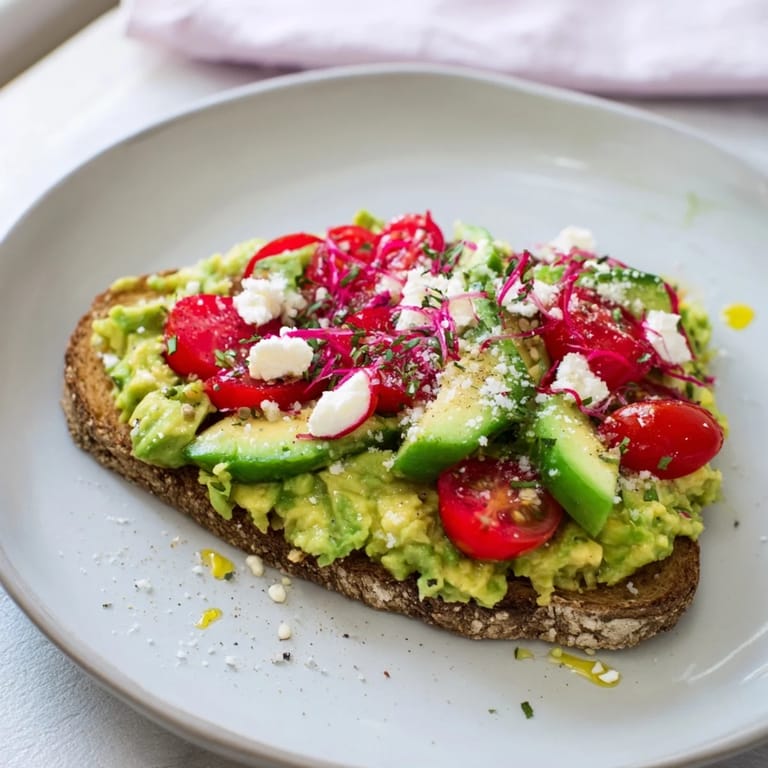 The delicious Express Holiday Avocado Toast Bar, offering a delightful customizable brunch experience with various toppings.
