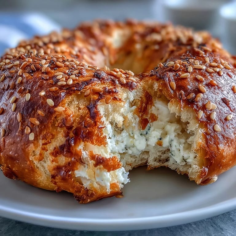 Quick and easy Greek yogurt bagels with a light, airy crumb and crisp exterior, ideal for a nutritious, grab-and-go breakfast.