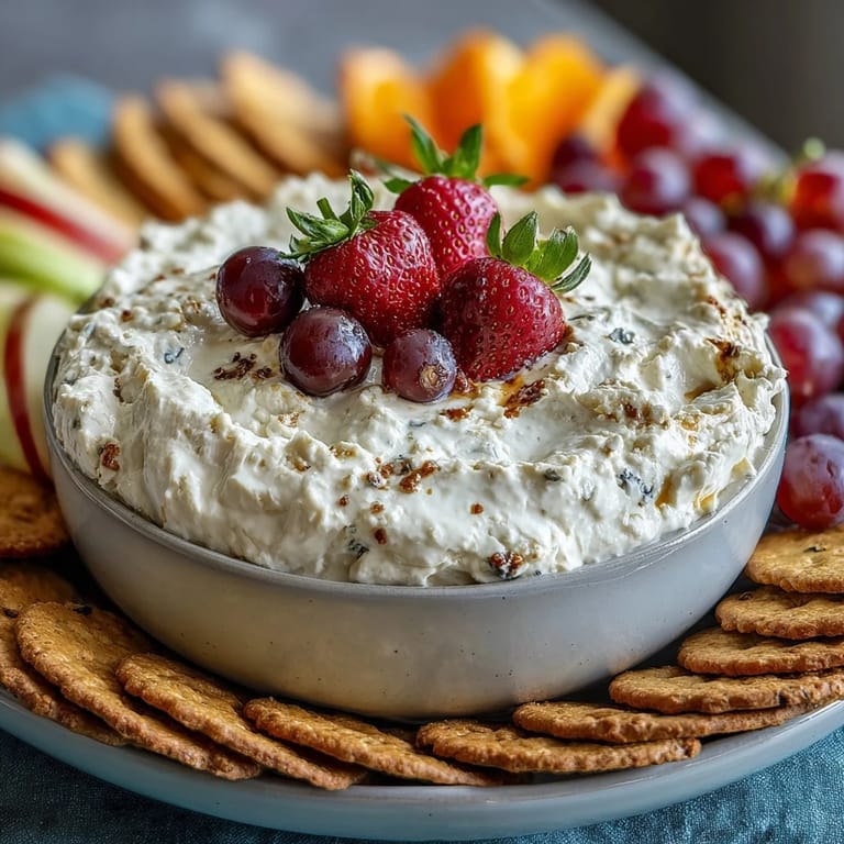 This healthy cottage cheese cookie dough dip blends smooth cottage cheese, almond butter, and chocolate chips for a quick, crowd-pleasing dessert.
