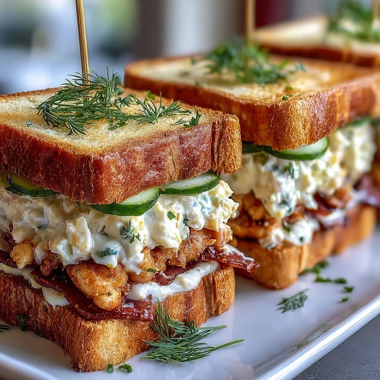 Elegant assortment of cucumber, egg salad, and ham tea sandwiches garnished with dill, parsley, and chives for a Southern Derby party platter.