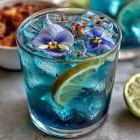 Butterfly Pea Flower Lemonade